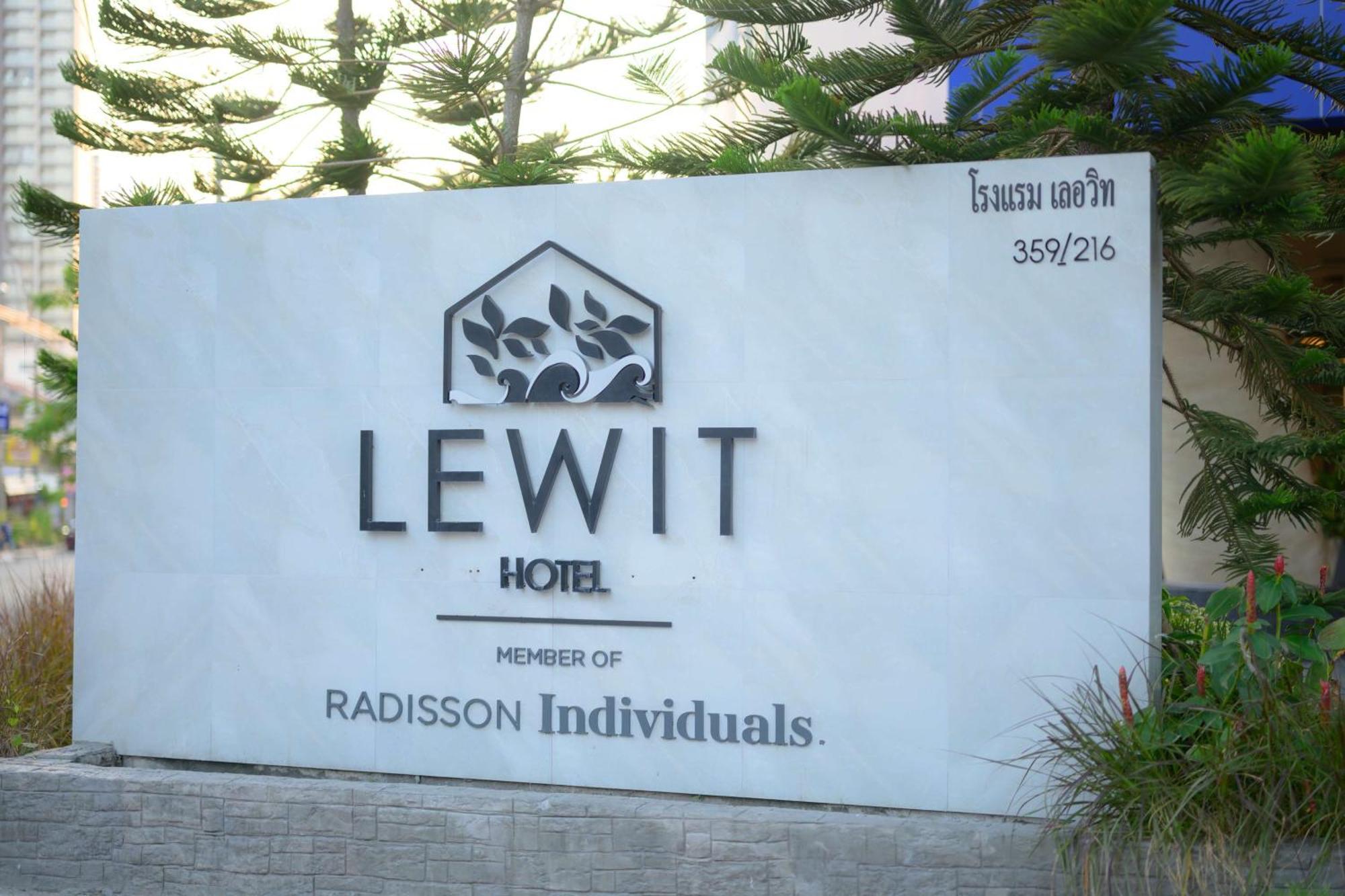 Lewit Hotel Pattaya, A Member Of Radisson Individuals Exterior photo